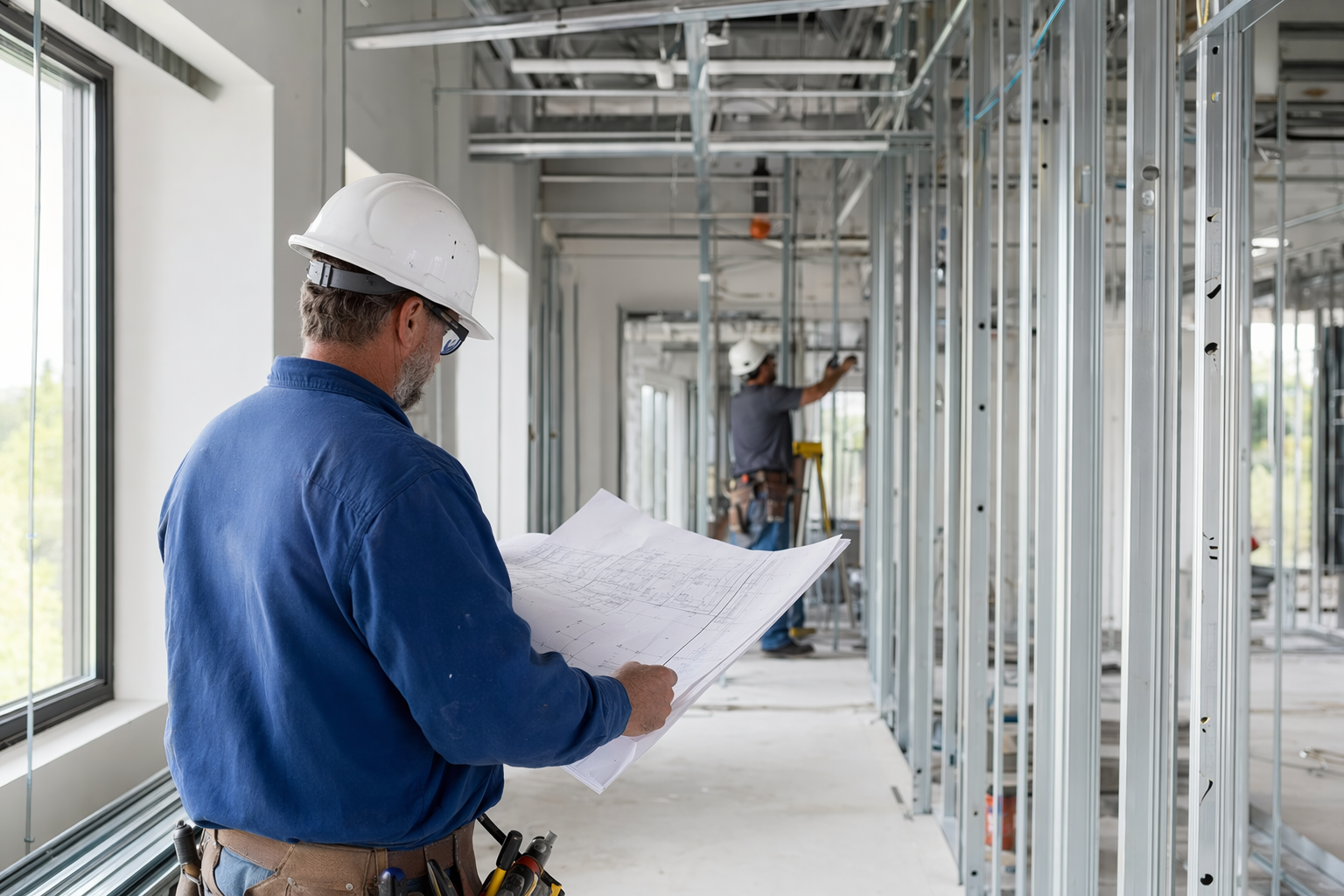 Commercial build-out contractors — illustrated explainer
