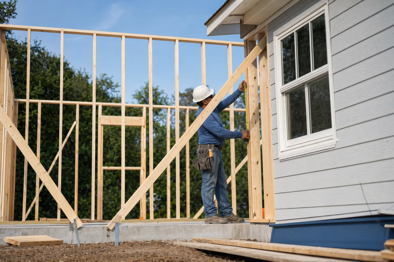 Home addition contractors — illustrated explainer